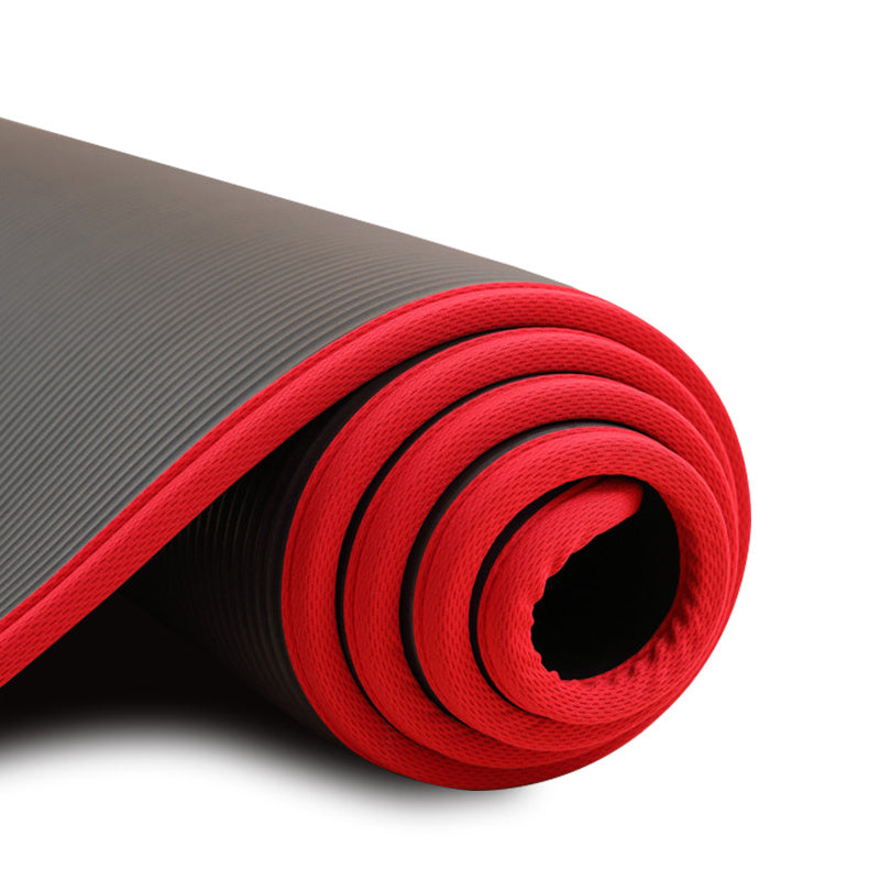 Non-slip fitness mat