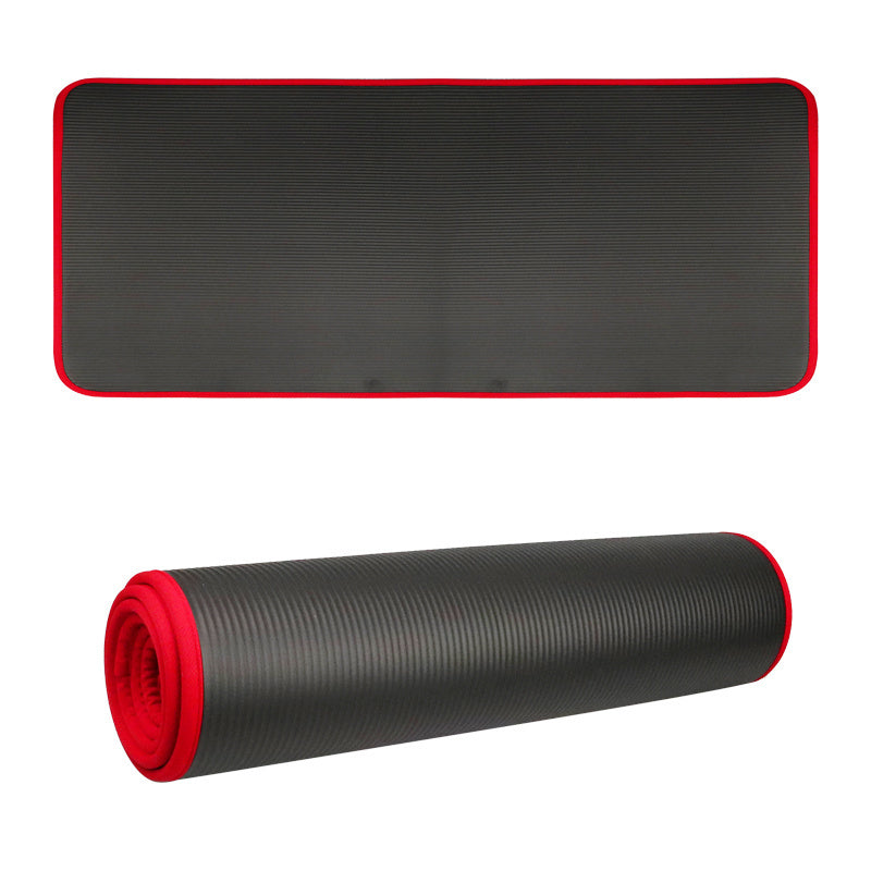 Non-slip fitness mat