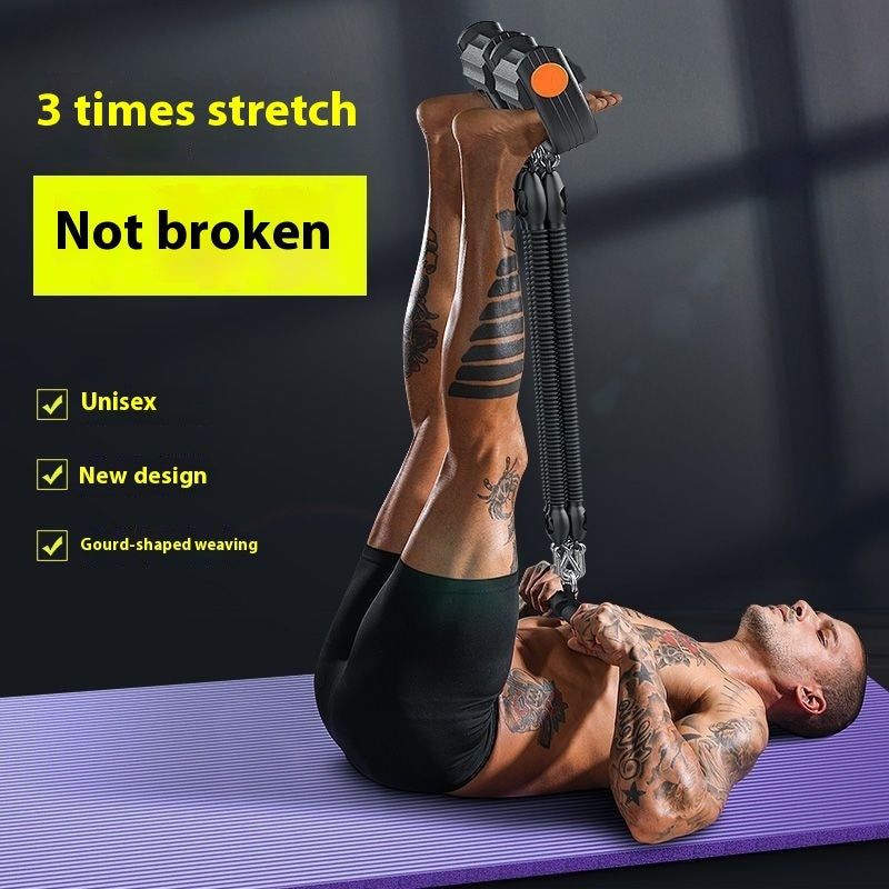 Pedal Chest Extender 45kg Four-strand Pulling Rope Practice