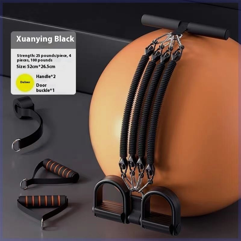 Pedal Chest Extender 45kg Four-strand Pulling Rope Practice