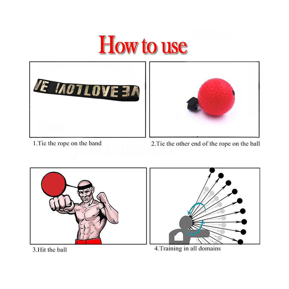 Boxing reflex speed punch trainor