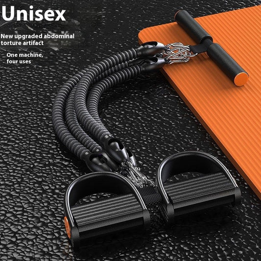Pedal Chest Extender 45kg Four-strand Pulling Rope Practice