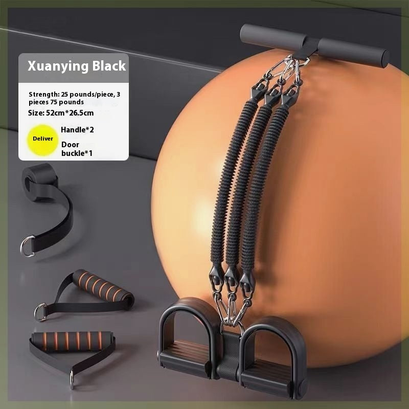 Pedal Chest Extender 45kg Four-strand Pulling Rope Practice